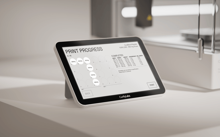 CurifyLabs Screen Detail