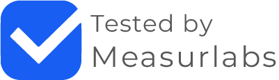 Tested by Measurlabs badge standard